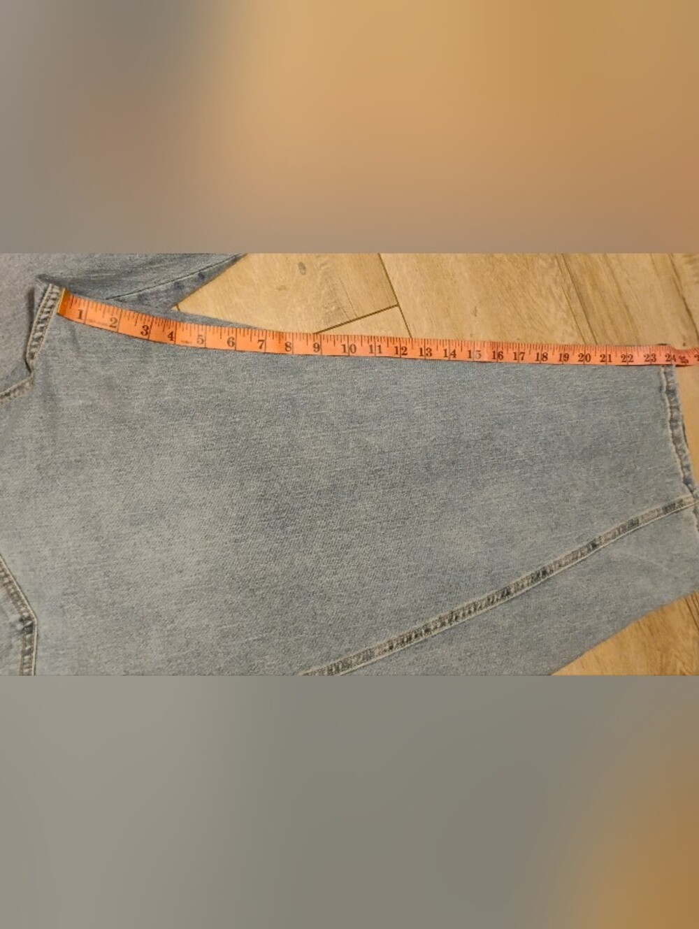 Jessica Simpson Cherry Barrel Utility Patch Jean in Medium Wash Size Plus 24W - Picture 14 of 16